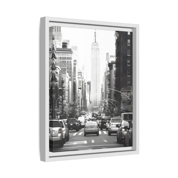 New York City Cab Framed Canvas