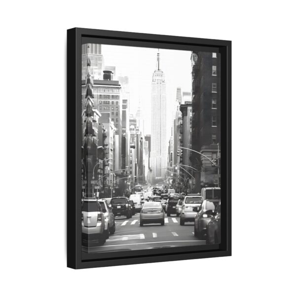 New York City Cab Framed Canvas