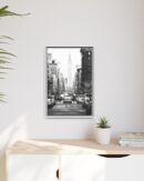 New York City Cab Framed Canvas
