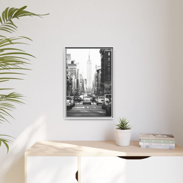 New York City Cab Framed Canvas