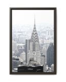 Crysler Building Framed Canvas