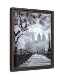 Central Park Framed Canvas