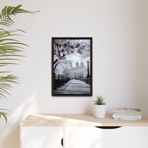 Central Park Framed Canvas