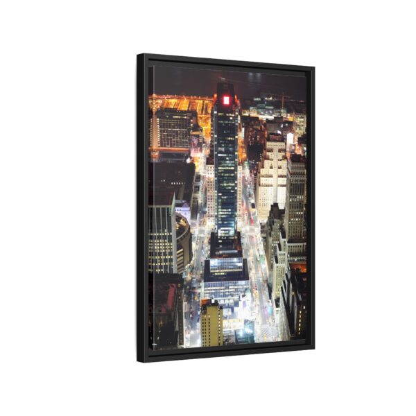 New York City Architecture Scenes Framed Canvas