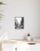 New York City Cab Framed Canvas