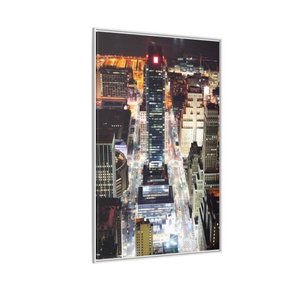 New York City Architecture Scenes Framed Canvas