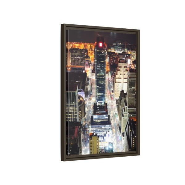 New York City Architecture Scenes Framed Canvas