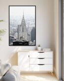 Crysler Building Framed Canvas