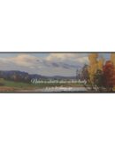 Autumn Quote Nature Framed Canvas