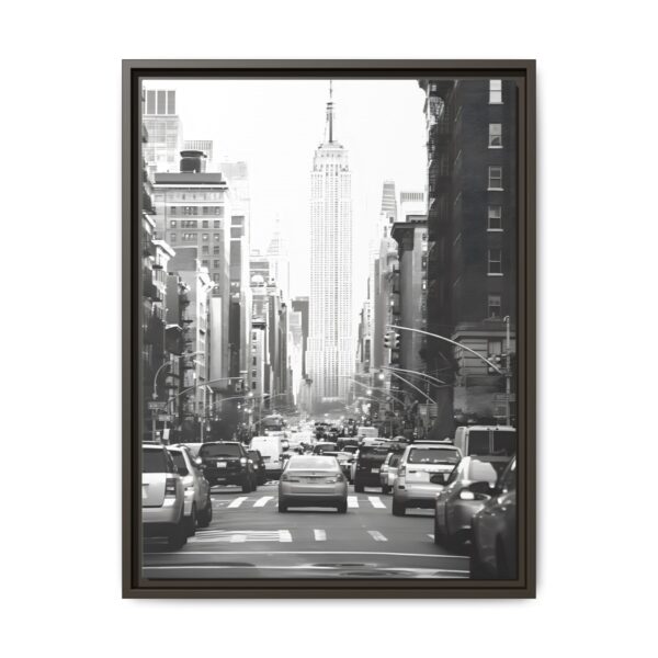 New York City Cab Framed Canvas