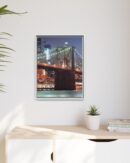 Framed Canvas of Brooklyn Bridge, New York