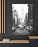 New York City Cab Framed Canvas