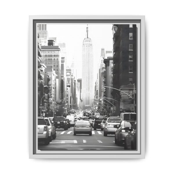 New York City Cab Framed Canvas