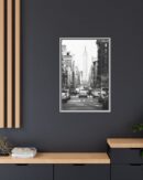 New York City Cab Framed Canvas
