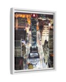 New York City Architecture Scenes Framed Canvas