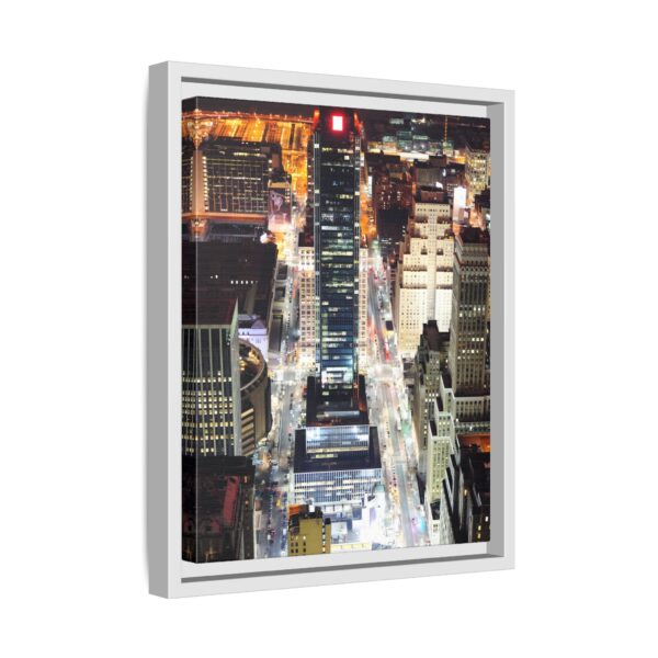 New York City Architecture Scenes Framed Canvas