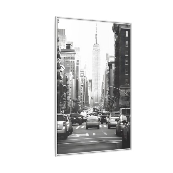 New York City Cab Framed Canvas