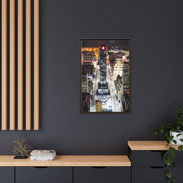 New York City Architecture Scenes Framed Canvas