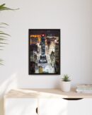 New York City Architecture Scenes Framed Canvas