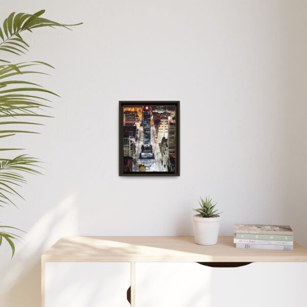 New York City Architecture Scenes Framed Canvas