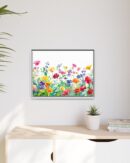 Watercolor Wildflower Wall Art, TV Painting
