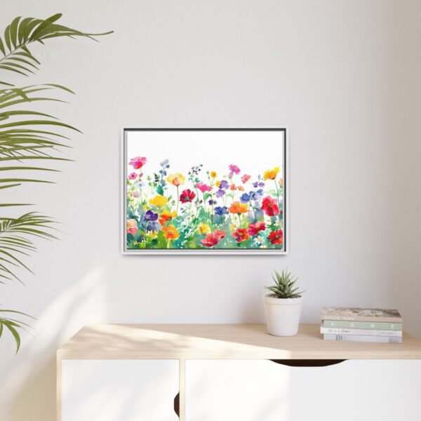 Watercolor Wildflower Wall Art, TV Painting