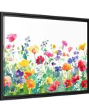 Watercolor Wildflower Wall Art, TV Painting