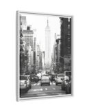New York City Cab Framed Canvas