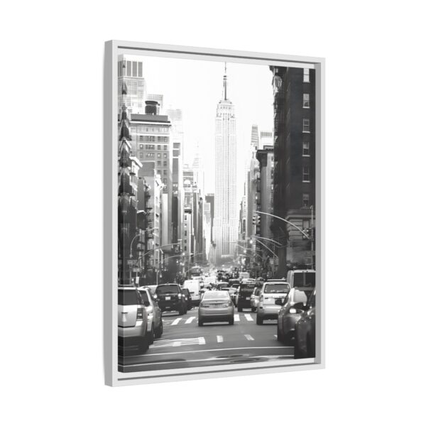 New York City Cab Framed Canvas