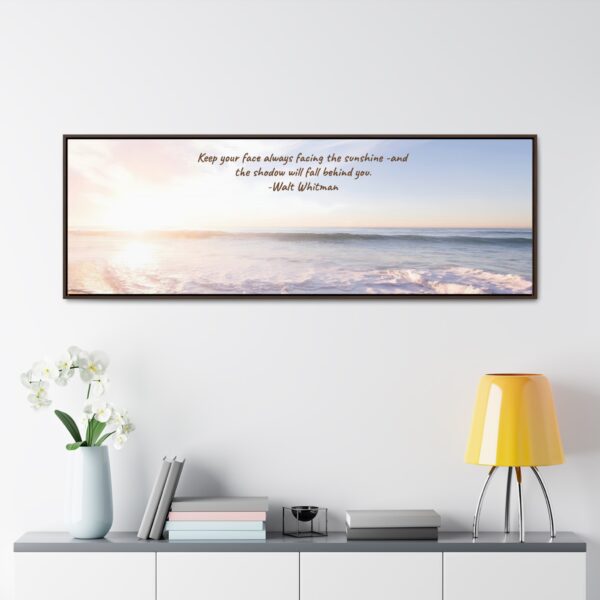 Beach  Sunrise Scene IFramed Canvas