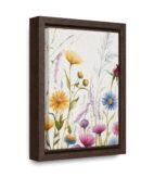 Wildflower Botanical Framed Canvas