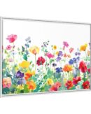Watercolor Wildflower Wall Art, TV Painting