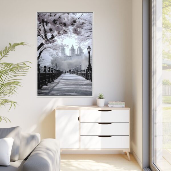 Central Park Framed Canvas