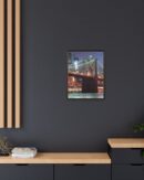 Framed Canvas of Brooklyn Bridge, New York