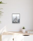 Crysler Building Framed Canvas