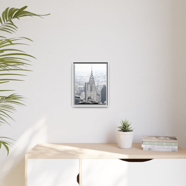 Crysler Building Framed Canvas