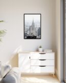 Crysler Building Framed Canvas