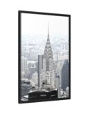 Crysler Building Framed Canvas