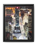 New York City Architecture Scenes Framed Canvas