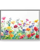 Watercolor Wildflower Wall Art, TV Painting