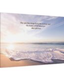 Inspirational Tropical Beach Scene Canvas