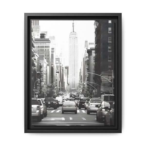 New York City Cab Framed Canvas