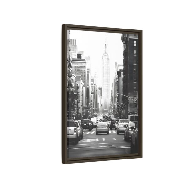 New York City Cab Framed Canvas