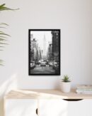 New York City Cab Framed Canvas