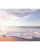 Inspirational Tropical Beach Scene Canvas
