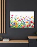 Watercolor Wildflower Wall Art, TV Painting