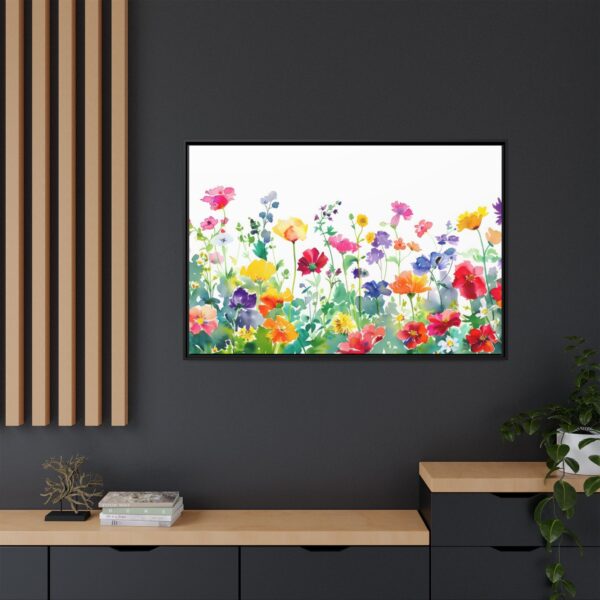 Watercolor Wildflower Wall Art, TV Painting