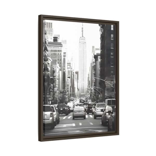 New York City Cab Framed Canvas