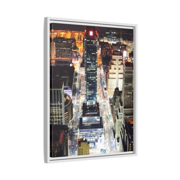 New York City Architecture Scenes Framed Canvas