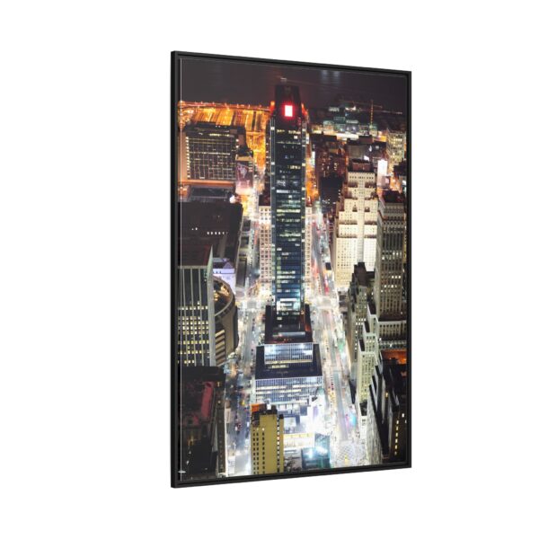 New York City Architecture Scenes Framed Canvas